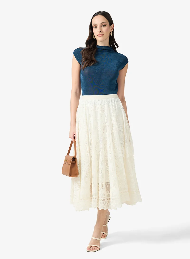 ايلا Lace A-line Skirt
